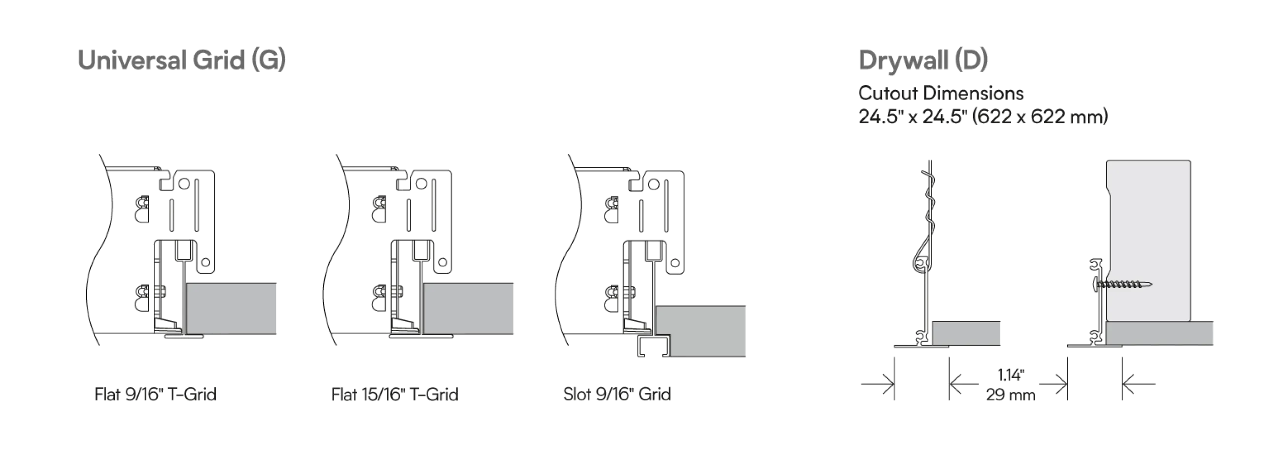 Pointform mounting
